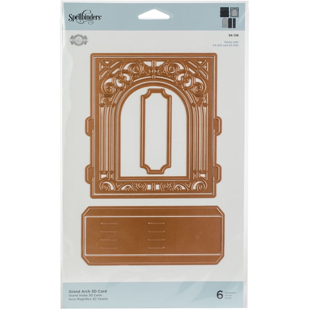 Spellbinders Shapeabilities Dies-Grand Arch 3D Card - Walmart.com
