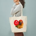 thumbnail image 3 of CafePress - Sun Conure Love Tote Bag - Unisex Canvas Tote Bag, Beige, 1-Piece, 3 of 7