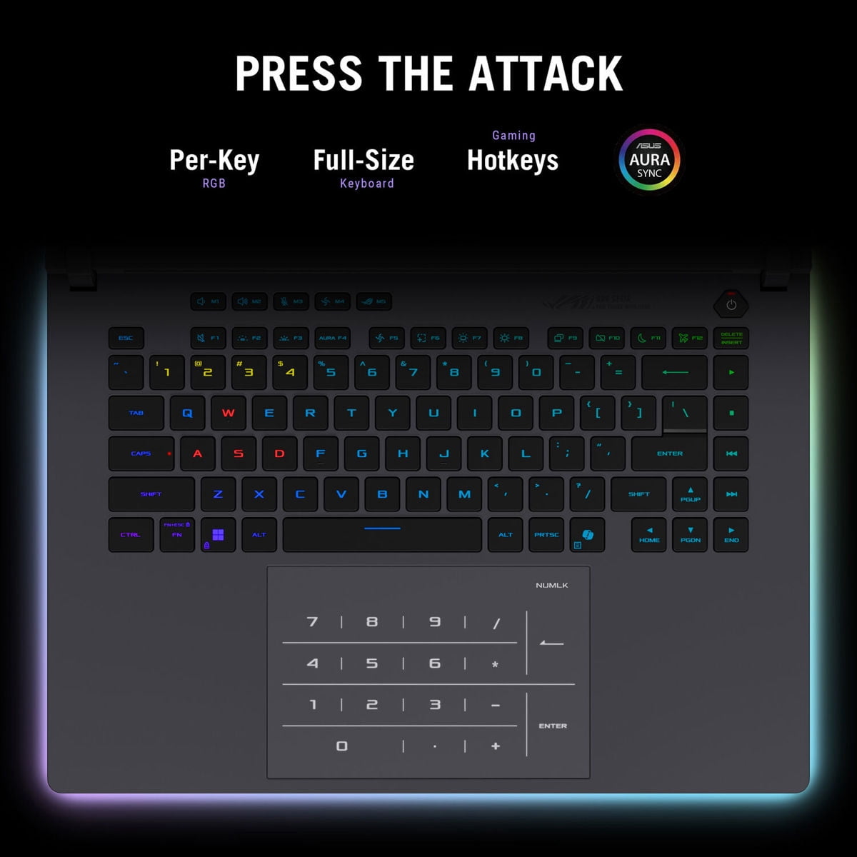 ASUS ROG Strix G16 G615 16" WQXGA 240Hz Gaming Laptop, Intel Core Ultra 9 275HX 2.7GHz, 32GB RAM, 2TB SSD, NVIDIA GeForce RTX 5070 8GB, Windows 11 Pro, Gray