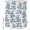 Blue, variant on Shower Curtains for Bathroom, Blue Fruit Waterproof Fabric Shower Curtain, Vintage Plant Nature Botanical Flower Floral Decorative Bathroom Curtain for Bathtub, 72"x78", No Hooks Included