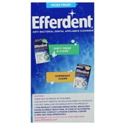Efferdent Retainer & Denture Cleaner Tablets, Complete Clean , 102 Count
