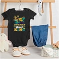 thumbnail image 3 of Urban Streetwear Strong Black King Bodysuit Jumper Boys Infant Baby Brisco Brands NB, 3 of 6