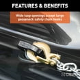 thumbnail image 4 of CURT 60617 OEM Puck System Gooseneck Safety Chain Anchors, 30K, Select Ram 2500, 3500, 4 of 5