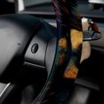 thumbnail image 5 of Xiong Fugu Printed 14.5 Inch PVC Leather Steering Wheel Cover Auto Accessories, 5 of 6