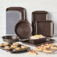 thumbnail image 2 of Bakeware Nonstick Bakeware Set, Non Stick Baking Pans Set, 10-Piece, Chocolate Brown, 2 of 4