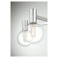 thumbnail image 6 of Chrome Five Light Chandelier from the Wright Collection, 6 of 6