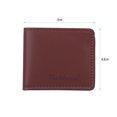 thumbnail image 3 of Portefeuille Compact en Microfibre Cuir PU pour Guitare avec Fermeture Magnétique - Marron, Étui de Rangement 8 Poches pour Guitaristes et Guitaristes, Accessoire Léger et Durable 2.8x2.5x0.4 Pouces, 3 of 6