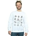 thumbnail image 2 of Star Wars: The Rise of Skywalker Mens First Order Character Line Up Mono Sweatshirt, 2 of 3