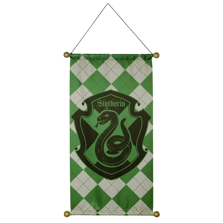 Harry Potter House Wall Banners - Complete Hogwarts House Wall Banner -  Perfect Indoor Outdoor Party Flag - Gryffindor, Slytherin, Hufflepuff,  Ravenclaw Banner Set (5 Pack) (20 inch * 12 inch) 