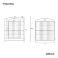 thumbnail image 3 of 32 inch 8 Panels Dog Playpen Indoor Pet Dog Fence Outdoor Exercise Pen with Doors for Dog Fence Puppy Pen, 3 of 6