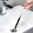 thumbnail image 6 of Sink Drain Cleaner Tool for Hair Clogs with Flexible Rod and Rubber Grip for Easy Unclogging and Cleaning for Bathroom and Kitchen Sink Drains, 6 of 8
