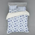 thumbnail image 2 of Ambesonne Floral Bedding Set 3 Pcs, Chicory Flower Pattern Buds, Twin, Lavender Blue White, 2 of 3