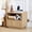 1 Drawer set 2 with Charging Station-OAK, variant on Wirrytor Set of 2 Modern Nightstands with Charging Station, Fluted Bedside Tables with Storage Drawers and Open Shelf for Bedroom and Living Room, Brown