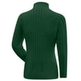 thumbnail image 6 of Winter Sweaters for Women Slim Fit Solid Color Pullover Turtleneck Soft Comfortable Knit Long Sleeve Top Casual Fall Winter Outfit, 6 of 6