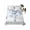 Lake Blue, variant on Queen Flat Sheet 90"x102", Grey Eucalyptus Soft Lightweight Bedding Flat Sheets Only, Gradient Retro Watercolor Leaves Brushed Microfiber Top Bed Sheet, Breathable StainResistant Bedsheets