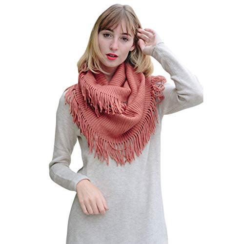 Cashmere scarf for Women Men Winter Fall Fashion fringe Gift Lightweight solid cozy 