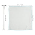 thumbnail image 3 of 1 Set Flute Cleaning Kit With Cleaner Rod And Polishing Cloth Flute Maintenance Tools Musical Instrument Cleaning Tools, 3 of 5