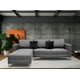 thumbnail image 2 of Sala Esquinera El Bazar Store Interlaken Gris plata 280X180 cm Tela Lino nacional Modular, 2 of 7