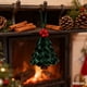 thumbnail image 4 of Cinta de terciopelo verde de 5 yardas | Lazo para envolver regalos navideños | Cinta de satén flocado para decoración de mesas de fiesta | Anchos de 1 a 4 cm, 4 of 5