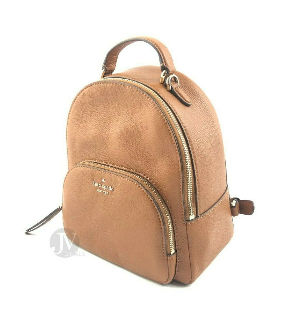 Kate Spade York Jackson Medium Pebbled Leather Backpack Bag 