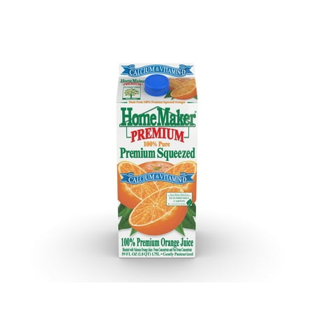 Homemaker Orange Juice + Calcium