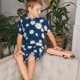 thumbnail image 4 of Balery Daisies Flowers Conjunto de Pijama Infantil de Manga Corta con Estampado – Ropa de Dormir de Algodón Suave-Medium, 4 of 6