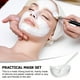thumbnail image 5 of FELTECHELECTR juego de recipientes para mezclar mascarillas faciales con cuchara, recipientes de vidrio para aceites esenciales, herramientas de belleza para salón en casa., 5 of 5