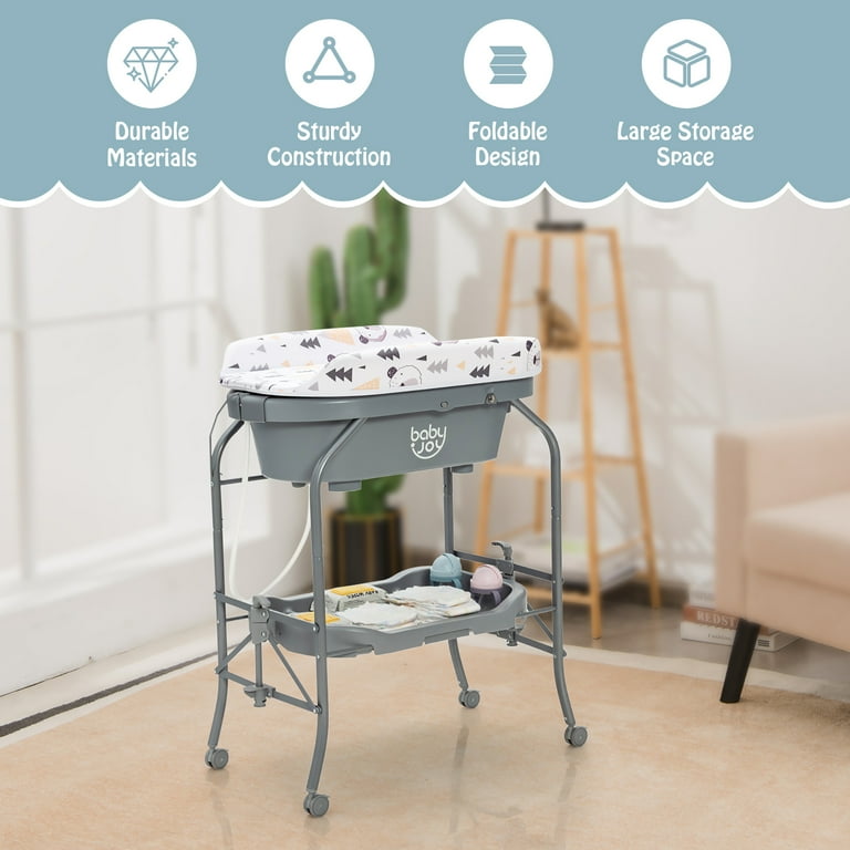 Change table with bath big w discount