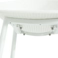 thumbnail image 5 of GDF Studio Minimalistic Outdoor Gable Barstool, White, 5 of 6