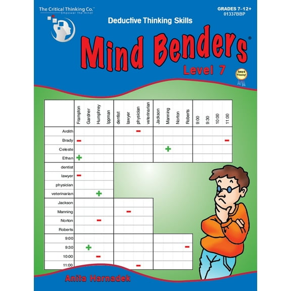 Mind Benders Book 7 (Grades 7-12 ) (Paperback)