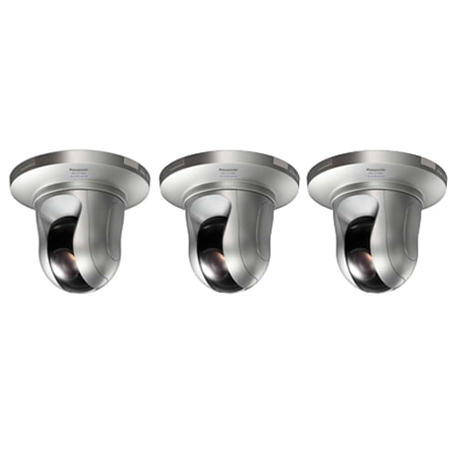 Panasonic WV-SC385 (3 Pack) Super Dynamic HD Dome Network Camera by Panasonic
