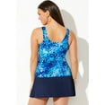 thumbnail image 3 of Swimsuits for All Classic Tankini Set With Skirt, 3 of 4
