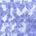 thumbnail image 1 of Ahgly Company Indoor Square Abstract Blue Modern Area Rugs, 3' Square, 1 of 4