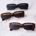 thumbnail image 4 of estilo gafas de sol mujeres/hombres vintage retro marco ovalado sunnies estudios estética sombras gafas de sol para mujeres/hombres femeninos hip hop claro gafas uv400, 4 of 4