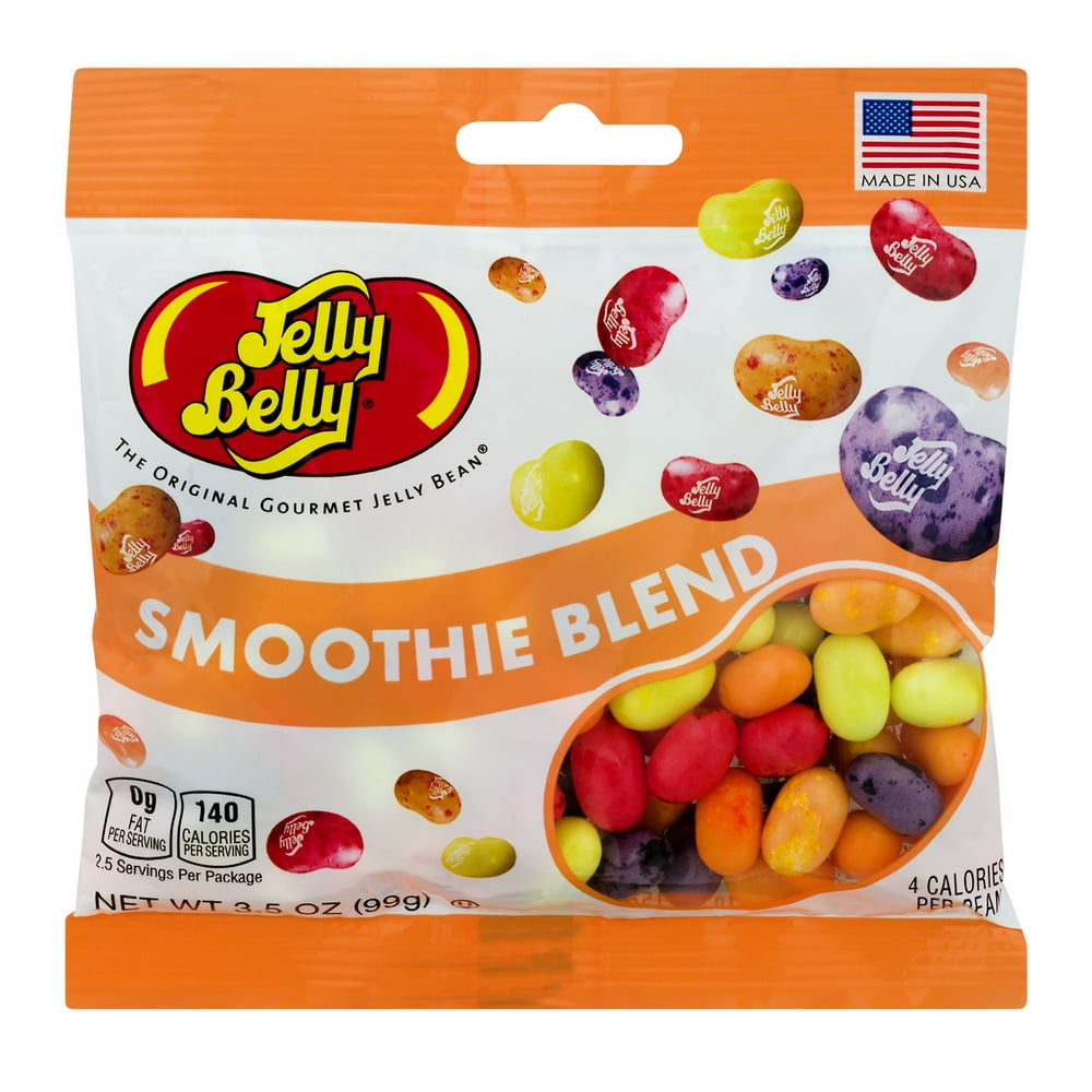 Jelly Belly, Jelly Beans, Smoothie Blend 3.5 Oz