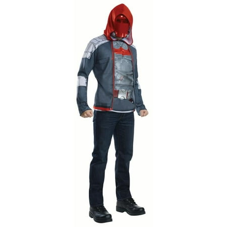 Men's Muscle Chest Red Hood Adult Halloween Costume
