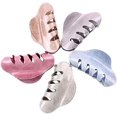 thumbnail image 2 of LAICAIW ® Large Styling Hair Claw Clip Medium Plastic Hairgrip for Girls And Women Clamp Muilt-Colored, Thick Hair Basic Jaw Clips (#94305), 2 of 6