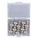 thumbnail image 1 of 10Pcs Refrigerator Magnets Strong Metal for Fridge Whiteboard Office Classroom Map Kitchen Accessories with Storage Box Silver, 1 of 5