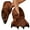 Coffee, variant on Unisex Plush Animal Paw Funny Slippers Indoor Cotton Shoes Warm Fuzzy House Slippers for Women Men