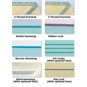 Brother 1034DX Easy-to-Use 3 or 4 Thread Serger with Color Coded Thread Guides