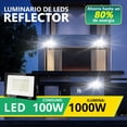 thumbnail image 2 of Reflector LED LUXVI para Exterior 100W Equivalente a 1000W, 2 of 8