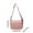 🔥 Pink_Hot#1020, variant on Lightweight Shoulder Bag | Fashionable Small Crossbody Messenger Purse | Waterproof Cloth | Versatile Solid Colors | Compact Organizer | 9x5x2 in | 1 Pc | Travel Tote