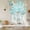 Teal Green, variant on Ocean Coastal Balloon Curtains for Windows, Bedroom Curtains 54 Inch Length, Summer Nautical Beach Coral Starfish Tie Up Curtains Panels Thermal Insulated Bathroom Curtains Window 42"x54"