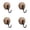 Black, variant on Wreath Hanger for Front Door,Heavy Duty Wooden Suction Cup Hooks No Drilling Suction Cup Wreath Hanger Hook for Bathroom,Kitchen,Loofah,Towel,Coat,Waterproof & Rustproof,Reusable (White 4 PCS)