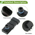 thumbnail image 3 of Sensor de Presión Absoluta del Colector (MAP) Unique Bargains para NISSAN X-TRAIL (T31) 2.0 4x4 2007-2013 No.8200105165 1 Pcs, 3 of 6