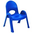 thumbnail image 1 of Angeles 9-Inch Value Stack Chairs Set of 4 (Royal Blue) (AB7709PB4), 1 of 1