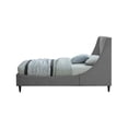thumbnail image 6 of Meridian Furniture Eva Gray Velvet Upholstered Twin Bed, 6 of 8