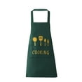 thumbnail image 5 of FASIAOU Wipable Apron Suitable For Women's Fashionable Home Kitchen Cute Japanese Cooking Apron Work Clothes, 5 of 9
