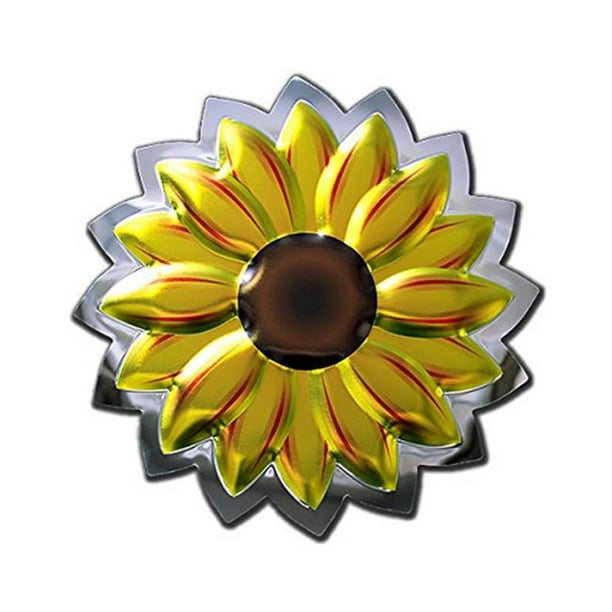 Chrome Domz 637262962694 Sunflower Wall Art Chrome
