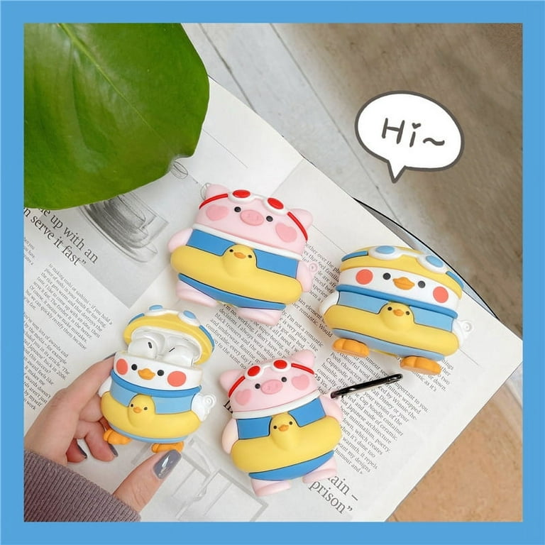 AirPods Pro Case Cute Cartoon, GMYLE Silicone Protective
